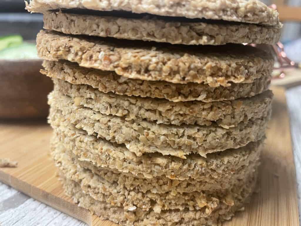 vegan Scottish oatcakes