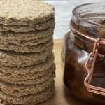 Scottish vegan oatcakes