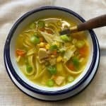 Vegan Chicken Noodle soup