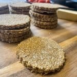 vegan cheesy oil-free Scottish oatcakes