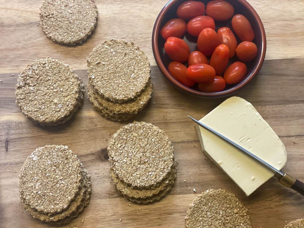 no-oil vegan Scottish oatcakes