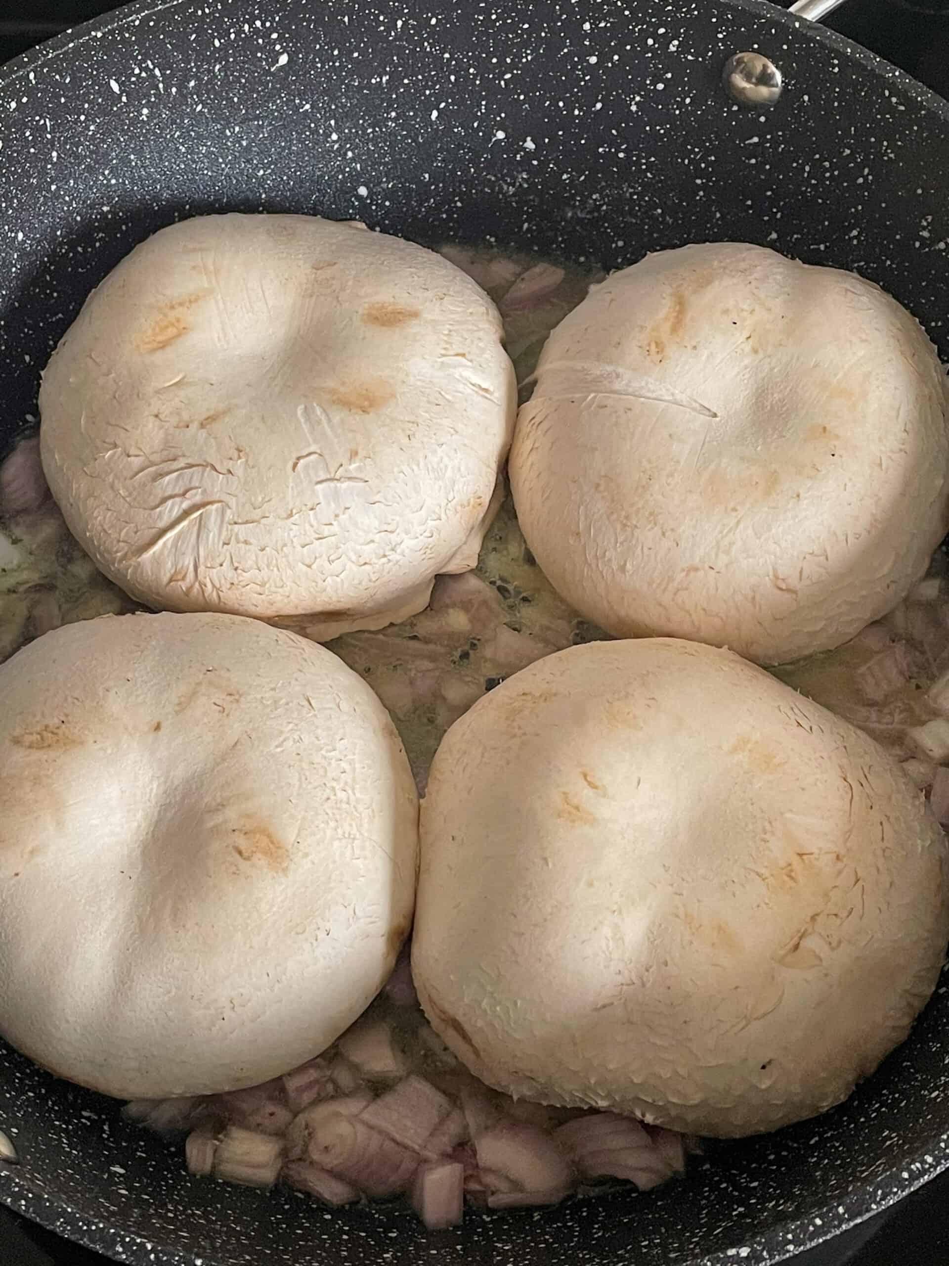 Vegan Mushroom Steak Diane (Creamy Retro Sauce) - Traditional Plant