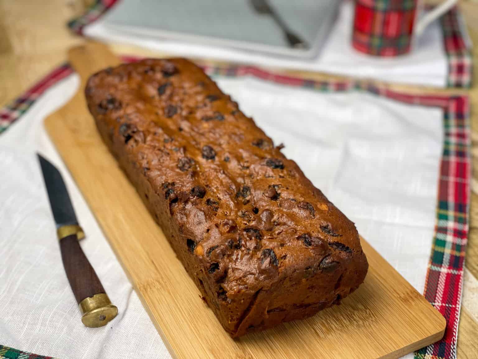 Vegan Fruit Cake - Traditional Plant-Based Cooking