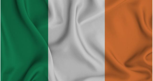 Image of Irish flag.
