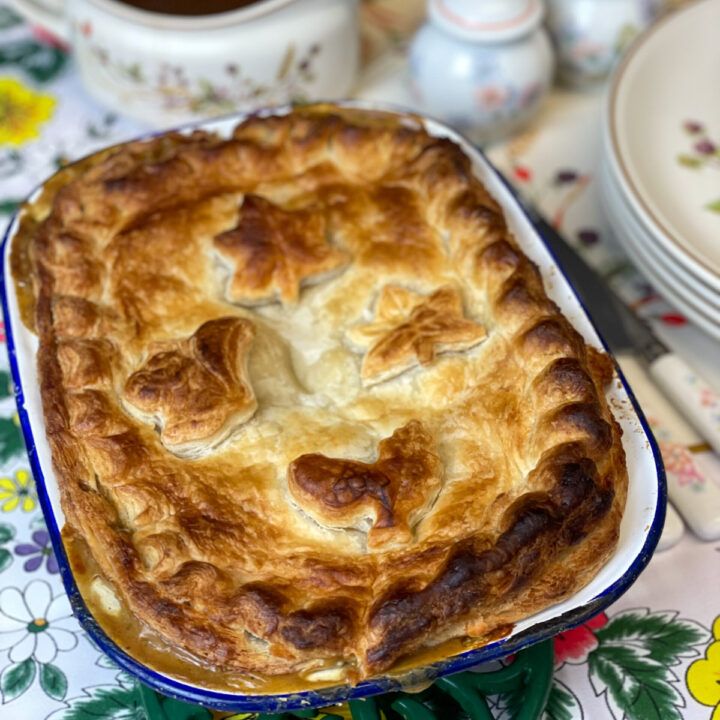 Vegan Chicken Pie Traditional PlantBased Cooking