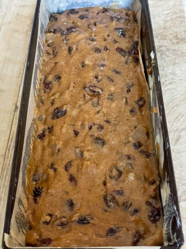 Vegan Fruit Loaf Cake (Traditional) - Traditional Plant-Based Cooking