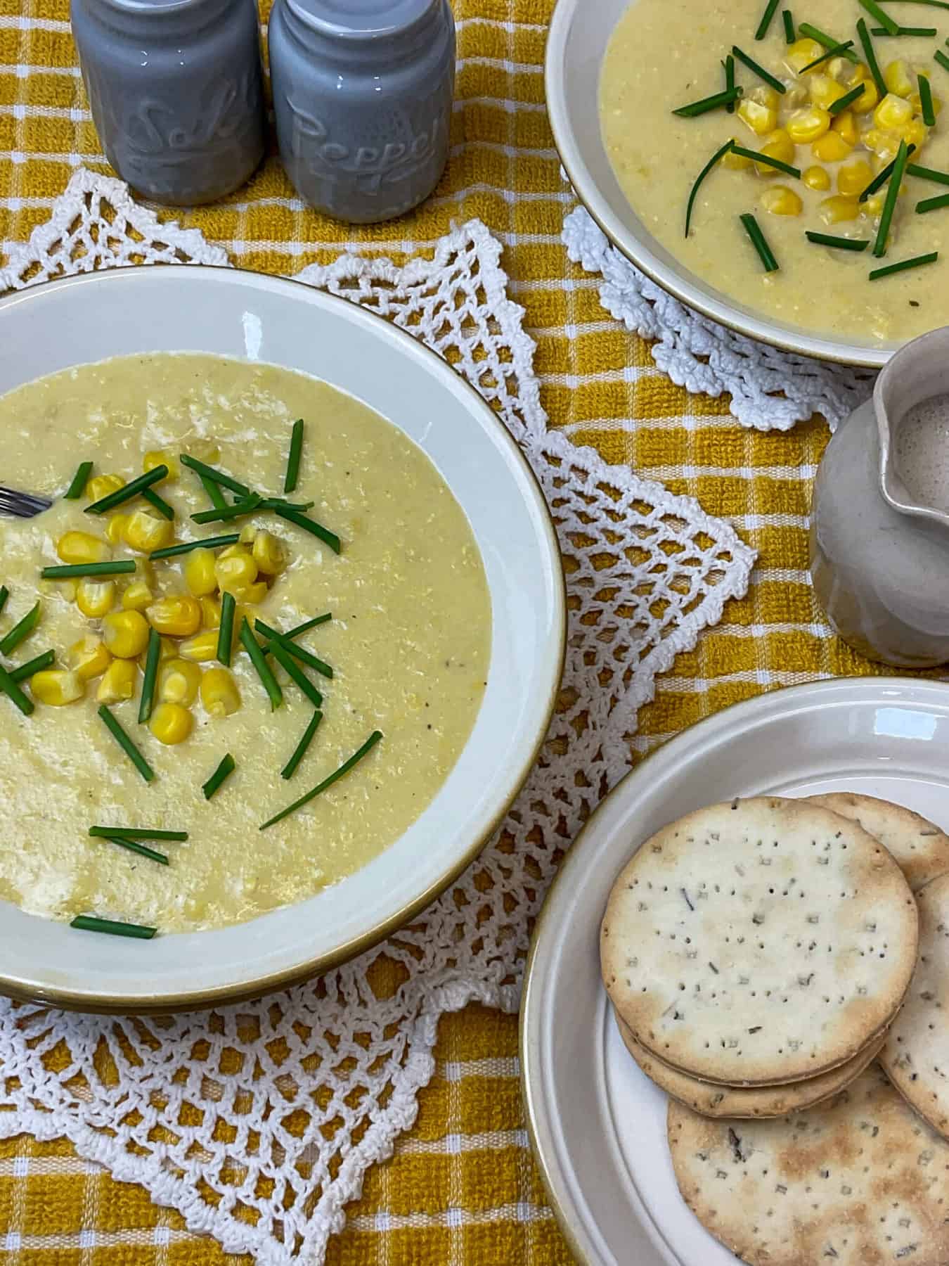 Vegan Potato, Leek, and Corn Chowder Traditional PlantBased Cooking