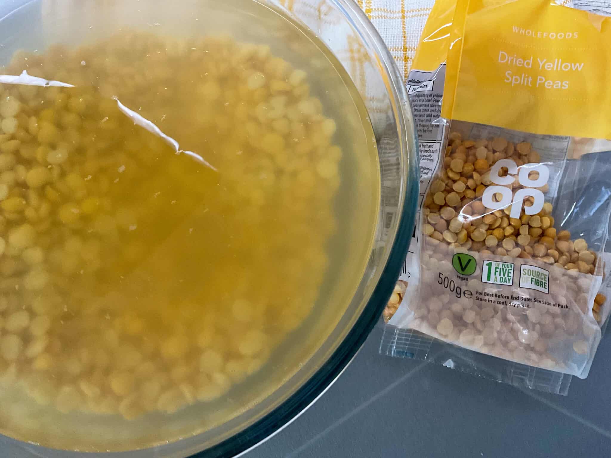 Slow Cooker Yellow Split Pea and Fennel Soup Traditional PlantBased