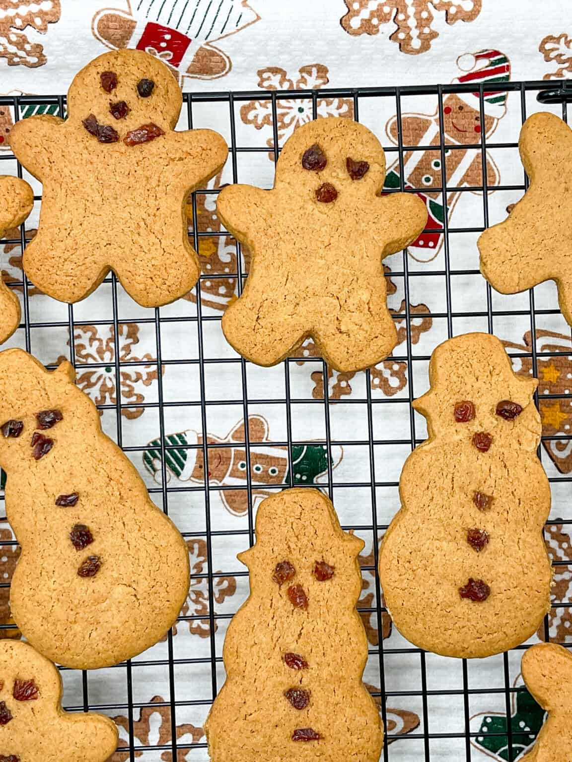 Vegan Gingerbread Men - Traditional Plant-Based Cooking