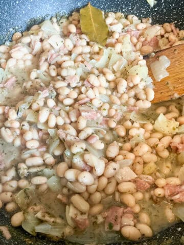 Witches Cauldron Beans recipe featured image.